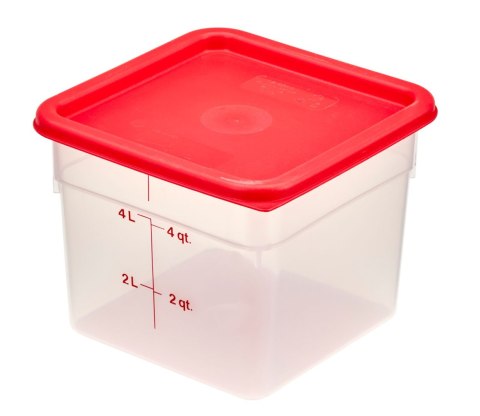Przezroczysty pojemnik polipropylenowy na żywność CAMBRO CamSquare® 5,7 l