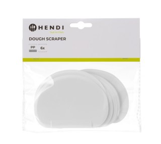 Skrobka cukierniczo-piekarnicza półokrągła 104x74 mm