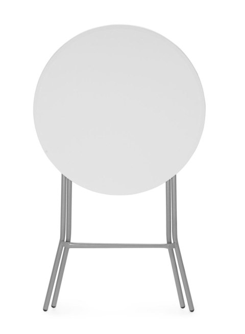 Stolik koktajlowy, AmerBox, max. obciążenie: 80 kg, biały, ⌀800x(H)1100mm