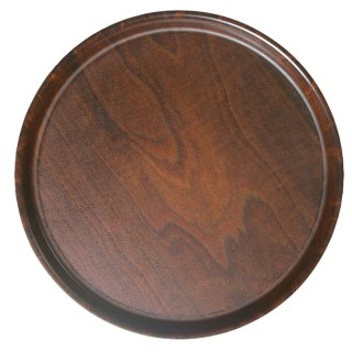Taca do serwowania CAMBRO, okrągła, antypoślizgowa, z drewna bukowego śr. 320