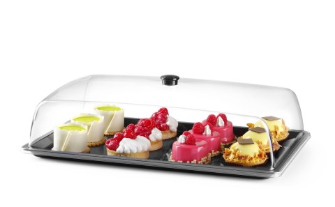 Taca z pokrywą prostokątna