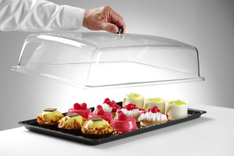 Taca z pokrywą prostokątna