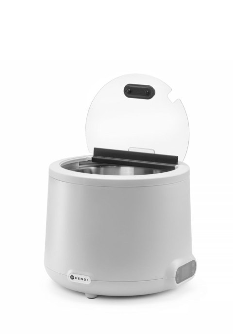 Kociołek do zupy UNIQ, HENDI, designed by Robert Bronwasser, 8L, biały, 230V/500W, ⌀365x(H)325mm