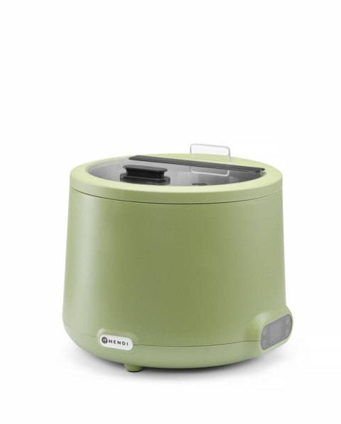 Kociołek do zupy UNIQ, HENDI, designed by Robert Bronwasser, 8L, zielony, 230V/500W, ⌀365x(H)325mm