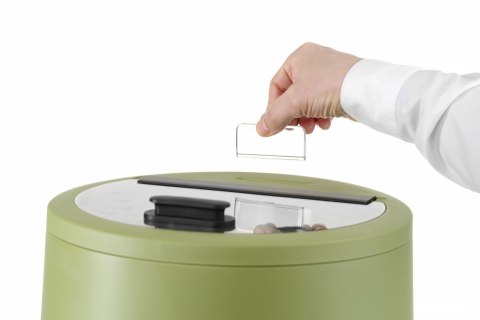 Kociołek do zupy UNIQ, HENDI, designed by Robert Bronwasser, 8L, zielony, 230V/500W, ⌀365x(H)325mm