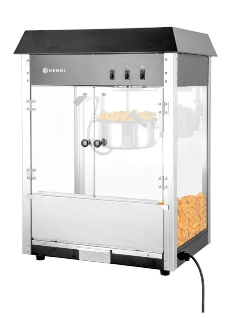 Urządzenie do popcornu, HENDI, czarny, 230V/1155W, 560x420x(H)760mm