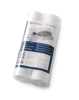 Worki moletowane do pakowarek listwowych - 2 szt., HENDI, 2 szt., 280x6000mm