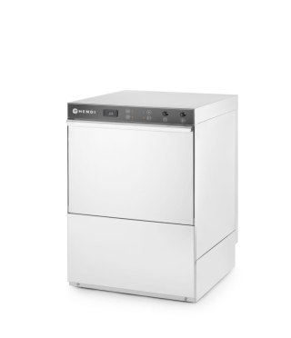 Zmywarka do naczyń 50x50 - sterowanie elektromechaniczne - 230 V z dozownikiem detergentu i pompą spustową