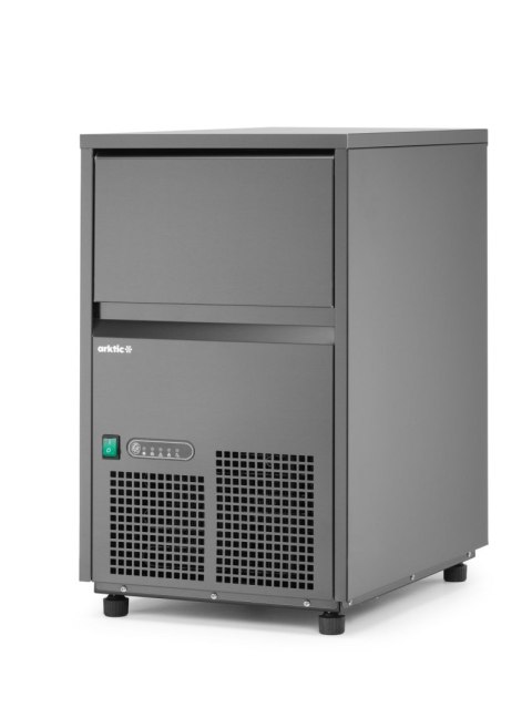 Kostkarka do lodu, Arktic, czarny, 230V/385W, 520x380x(H)637mm