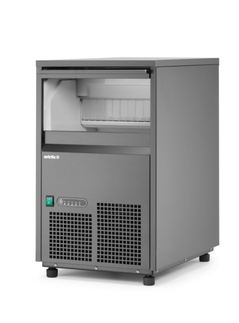 Kostkarka do lodu, Arktic, czarny, 230V/385W, 520x380x(H)637mm