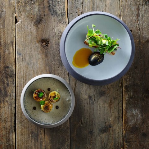 Miska Mia White 195mm, 900ml Fine Dine