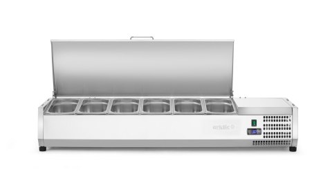 Nadstawa chłodnicza GN 1/3, Arktic, 6x GN1/3, GN 1/3, 36L, 230V/180W, 450x1405x(H)630mm