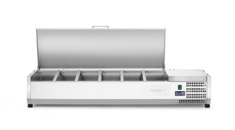 Nadstawa chłodnicza GN 1/3, Arktic, 6x GN1/3, GN 1/3, 36L, 230V/180W, 450x1405x(H)630mm