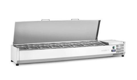 Nadstawa chłodnicza GN 1/3, Arktic, 8x GN1/3, GN 1/3, 48L, 230V/180W, 420x1805x(H)630mm