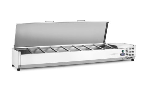 Nadstawa chłodnicza GN 1/3, Arktic, 8x GN1/3, GN 1/3, 48L, 230V/180W, 420x1805x(H)630mm