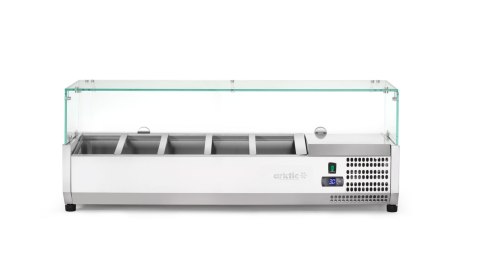 Nadstawa chłodnicza GN 1/4, Arktic, 5x GN 1/4, GN 1/4, 22,5L, 230V/180W, 335x1205x(H)460mm