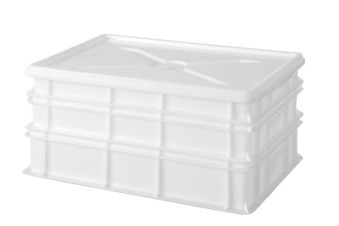Pojemnik na ciasto na pizzę 600x400, AmerBox, Kitchen Line, 12L, 600x400x(H)70mm