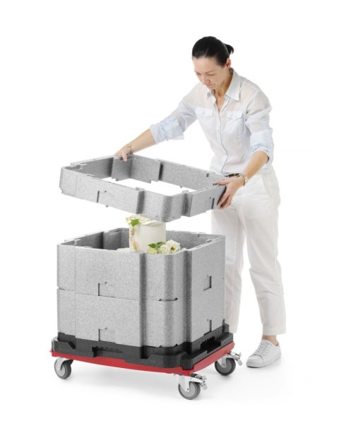 Pojemnik termoizolacyjny wielofunkcyjny Cam GoBox®, Cambro, szary