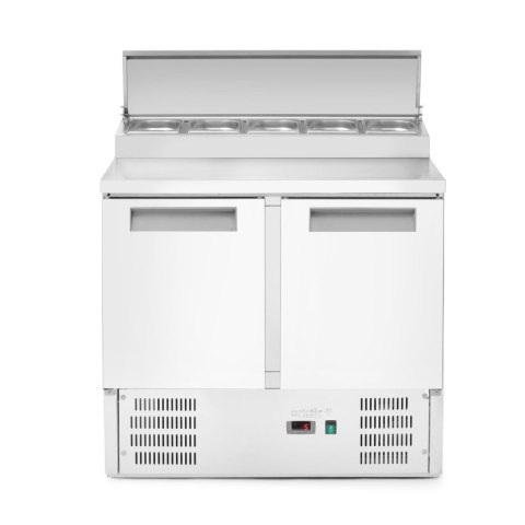 Stół chłodniczy 2-drzwiowy z nadstawą, Arktic, 146L, 230V/143W, 900x700x(H)990mm