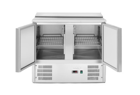 Stół chłodniczy sałatkowy z pokrywą uchylną, Arktic, 146L, 230V/145W, 700x900x(H)860mm