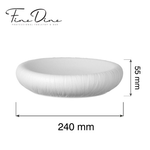 Talerz artystyczny Fiord, 240x(h)55mm Fine Dine