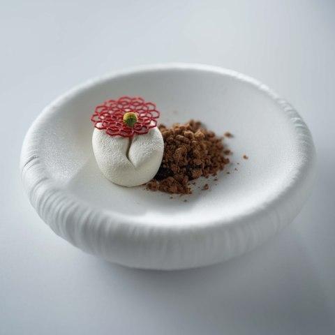 Talerz artystyczny Fizz, 240x(h)55mm Fine Dine