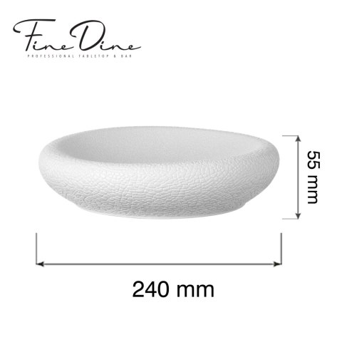 Talerz artystyczny Fizz, 240x(h)55mm Fine Dine