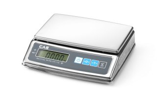 Waga z legalizacją, 5 kg, CAS, 239x227x(H)66mm