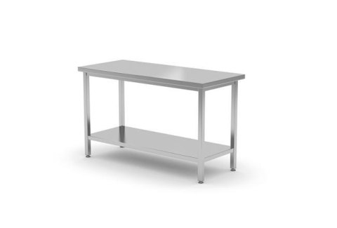Stół centralny z półką - skręcany, o wym. 800x700x850 mm Stół centralny z półką - skręcany, o wym. 800x700x850 mm