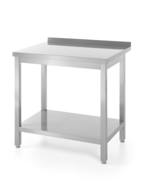 Stół roboczy przyścienny z półką - skręcany 1200 x 600 Stół roboczy przyścienny z półką - skręcany 1200 x 600