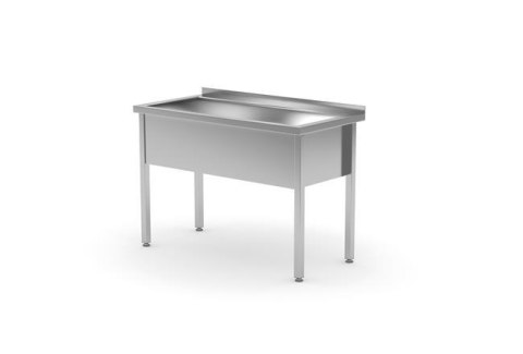 Stół z basenem jednokomorowym - spawany o wym. 800 x 700 x 850 mm Stół z basenem jednokomorowym - spawany o wym. 800 x 700 x 850 mm