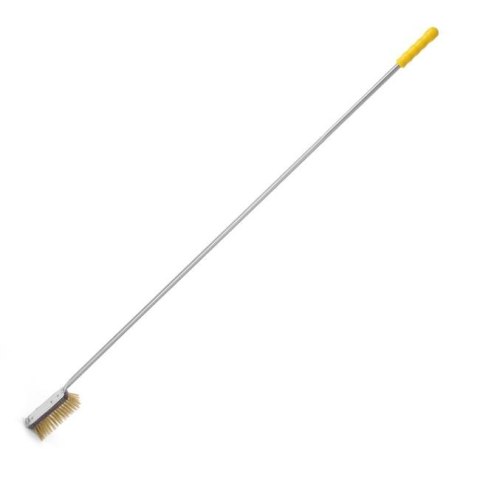 Szczotka do pieca do pizzy z mosiężnym włosiem - pionowa 170x55x(H)1700 Szczotka do pieca do pizzy z mosiężnym włosiem - pionowa 170x55x(H)1700