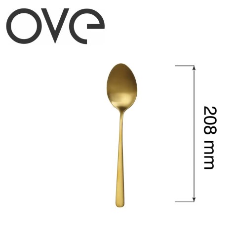 Łyżka stołowa Fjord Gold, OVE, 208 mm Ove