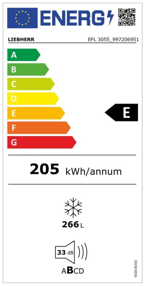 Zamrażarka skrzyniowa | EFL 3055-21