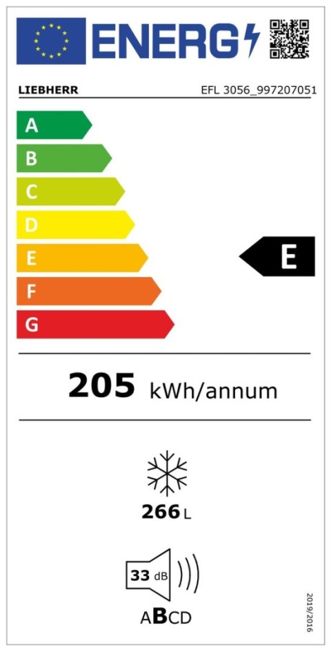 Zamrażarka skrzyniowa | EFL 3056-21