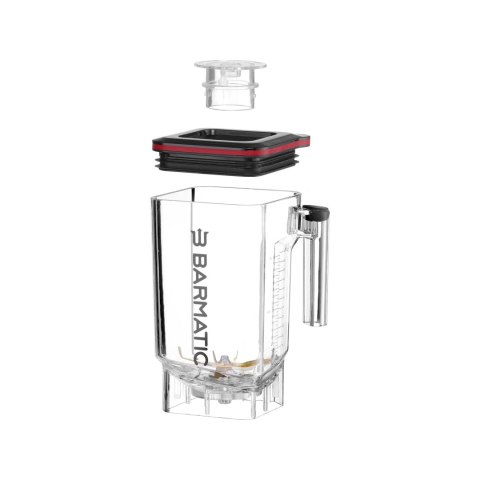 Dzbanek Storm z ostrzem powlekanym tytanem, wolny od BPA, 1,8L Barmatic
