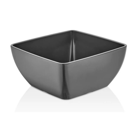 Miska kwadratowa Metro z melaminy, grafitowa, 125x125x(h)65mm Fine Dine