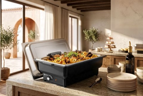 Podgrzewacz elektryczny Tellano, HENDI, Kitchen Line, GN 1/1, 9L, 230V/900W, 575x349x(H)278mm