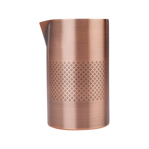 Szklanica barmańska Diamond Lattice double wall antyczna miedź, 621 ml BarFly