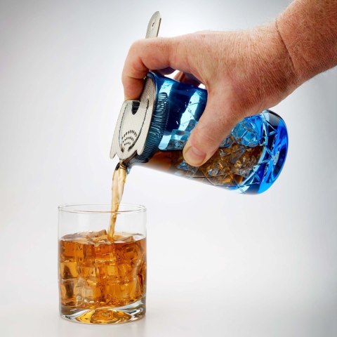 Szklanica barmańska niebieska, 500 ml BarFly