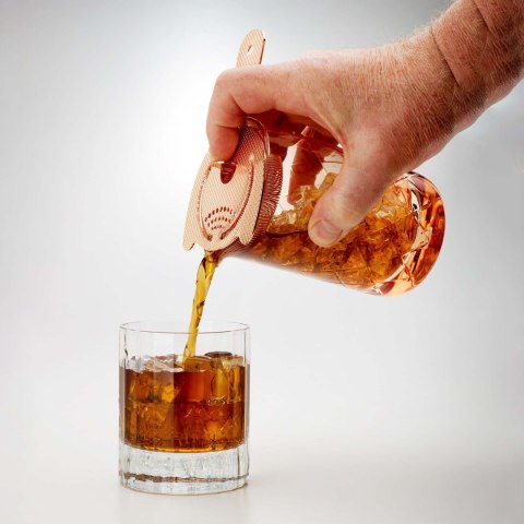 Szklanica barmańska różowa, 500 ml BarFly