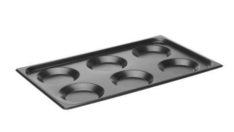 Blacha z 6 formami, Pancake Convectomat, HENDI, GN 1/1, 530x325x(H)29mm