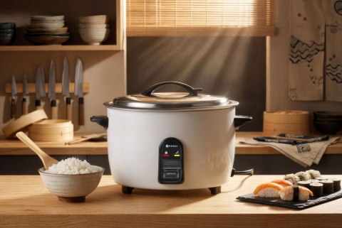 Urządzenie do gotowania ryżu i kaszy 4,2 l, HENDI, Kitchen Line, 4,2L, 230V/1550W, 420x380x(H)240mm