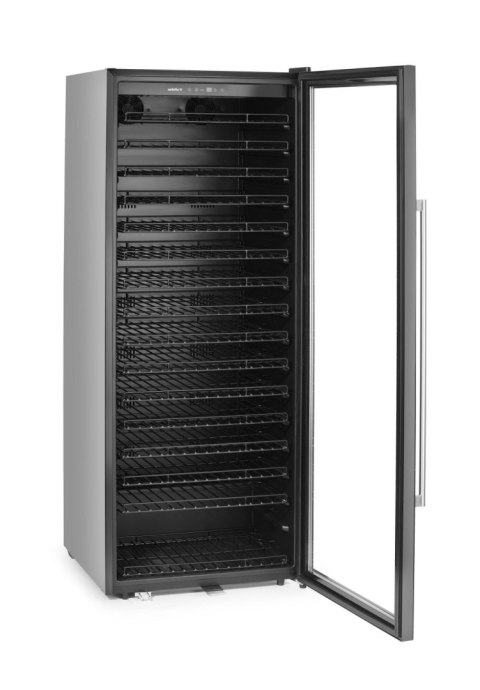 Lodówka do wina, 1-strefowa, na 224 butelki, Arktic, czarny, 690x700x(H)1834mm
