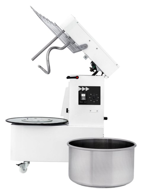 Miesiarka spiralna z podnoszoną głowicą i wyjmowaną dzieżą, Prismafood, 32L, 400V/1100W, 435x750x(H)810mm