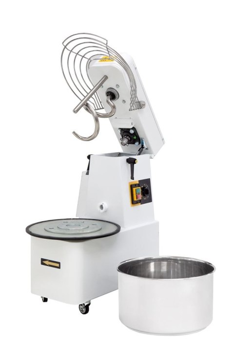 Miesiarka spiralna z wyjmowaną dzieżą o 2 prędkościach, 41 l, Prismafood, 112 kg/h, 41L, 400V/1700W, 480x815x(H)850mm
