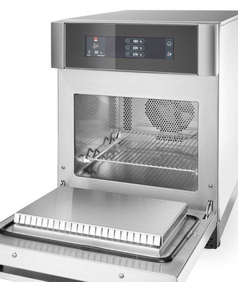 Piec konwekcyjno-mikrofalowy REDFLASH, Tecnoeka, srebrny, 230V/3680W, 420x632x(H)630mm