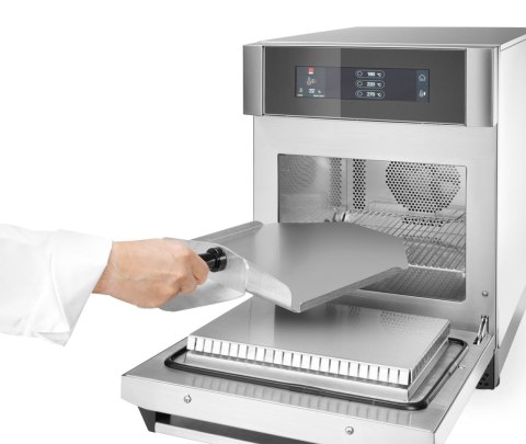 Piec konwekcyjno-mikrofalowy REDFLASH, Tecnoeka, srebrny, 230V/3680W, 420x632x(H)630mm