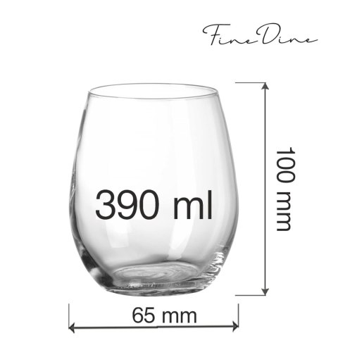 Szklanka niska Cantare, 390ml Fine Dine