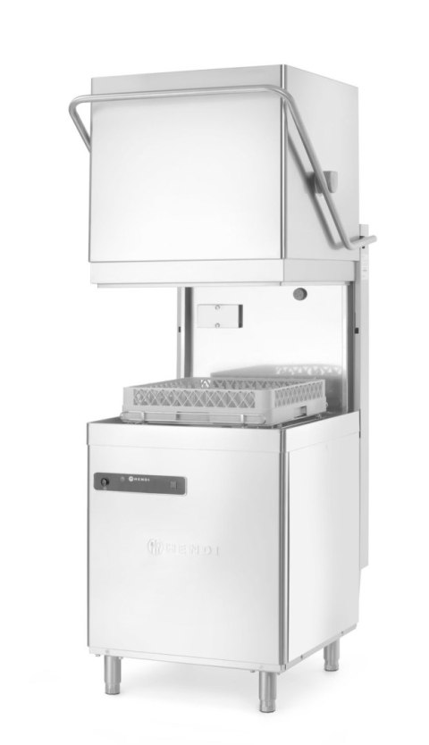 Zmywarka kapturowa, sterowana elektronicznie, HENDI, Profi Line, srebrny, 400V/6520W, 655x785x(H)1500mm